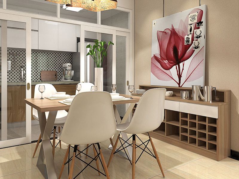 modern home interior design for dining room