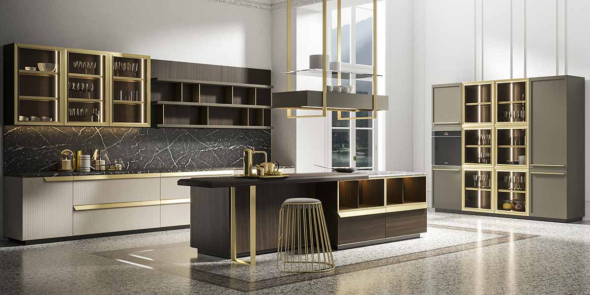Modern-Matte-Lacquer-Kitchen-Design-with-Golden-Handles-PLCC20087-2