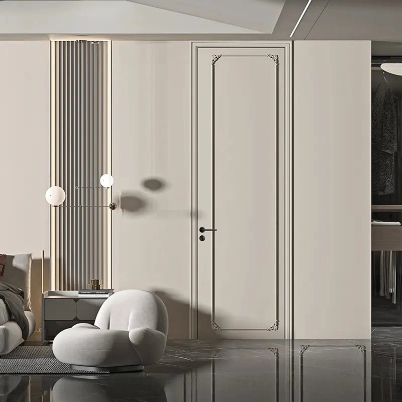 Luxury White One Panel Internal Doors